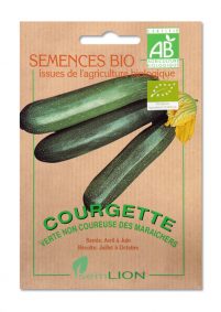 COURGETTE VERTE  BIO  NON COUREUSE DES MARAICHERS